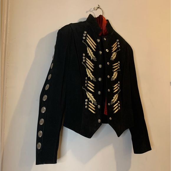 North American Frontier Pigskin Leather Jacket Handmade in USA Vintage Size M - Picture 8 of 16